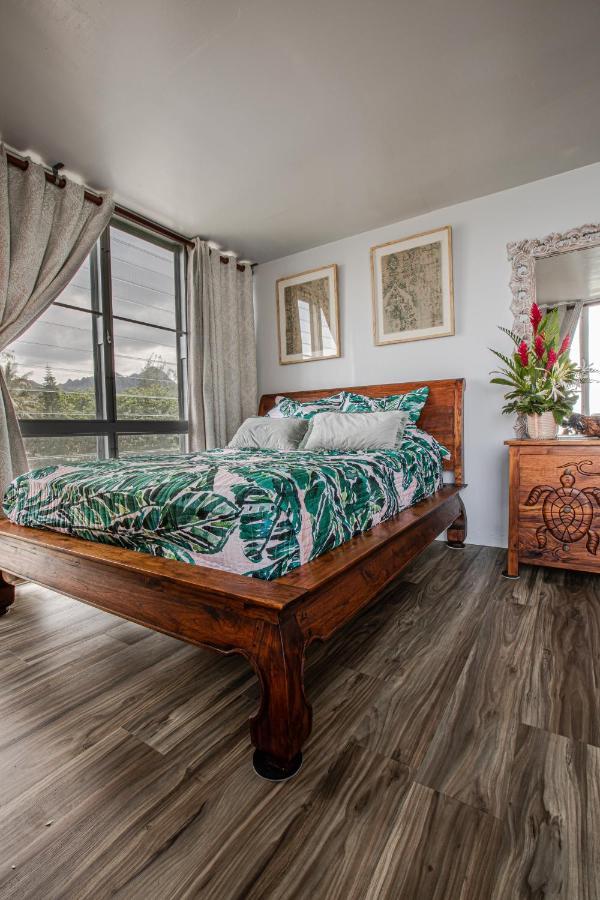 Breezy Beachfront Bali-Style Haven 180 Degree Oceanview Hau'ula المظهر الخارجي الصورة